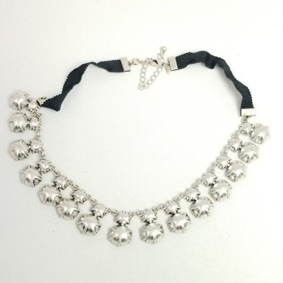 Vintage NRT Red Rhinestone Choker Collar Necklace, Adjustable, Chunky Statement - Picture 3 of 7